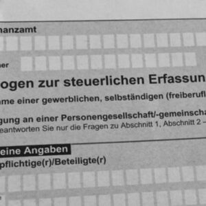 Unterstützung bei der Beantragung deiner Steuernummer