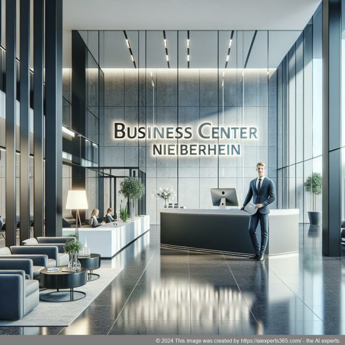 Professionelle Geschäftsräume im Business Center Niederrhrein mit moderner Ausstattung