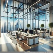 Virtuální kancelářské prostory s moderním vybavením pro podporu start-upů