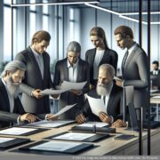 ビジネス住所を保護するための透明性登録簿への登録の重要性に関する図。