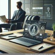 起業家のプライバシーを保護するための仮想ビジネス住所の利点を説明するグラフィック。