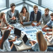 Графічны малюнак, які паказвае важнасць кансультавання для стартапаў у фінансаванні стартапаў з рознымі сімваламі для крыніц фінансавання.