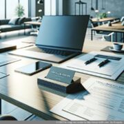 Eine moderne Darstellung einer virtuellen Büroadresse als professionelle Lösung für Freiberufler und Selbständige.