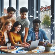 Çevrimiçi bir UG kurma Pazarlama stratejilerine odaklanan girişimci bir şirketin (UG) çevrimiçi oluşumuna ilişkin grafik.