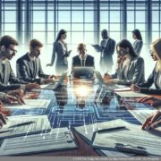 企業の法的要件とベストプラクティスに重点を置いた、透明性登録簿への登録に関するグラフィック。