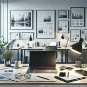 Virtuelles Büro: Professionelle Präsenz trotz begrenztem Budget - Beispielbild von einem modernen Arbeitsbereich.