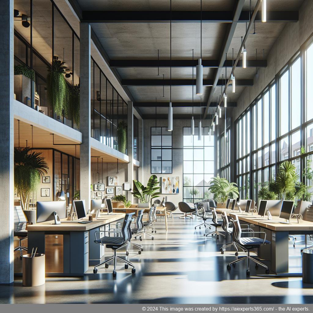 Moderne Büros zur Miete in Krefeld mit zentraler Lage im Ruhrgebiet.