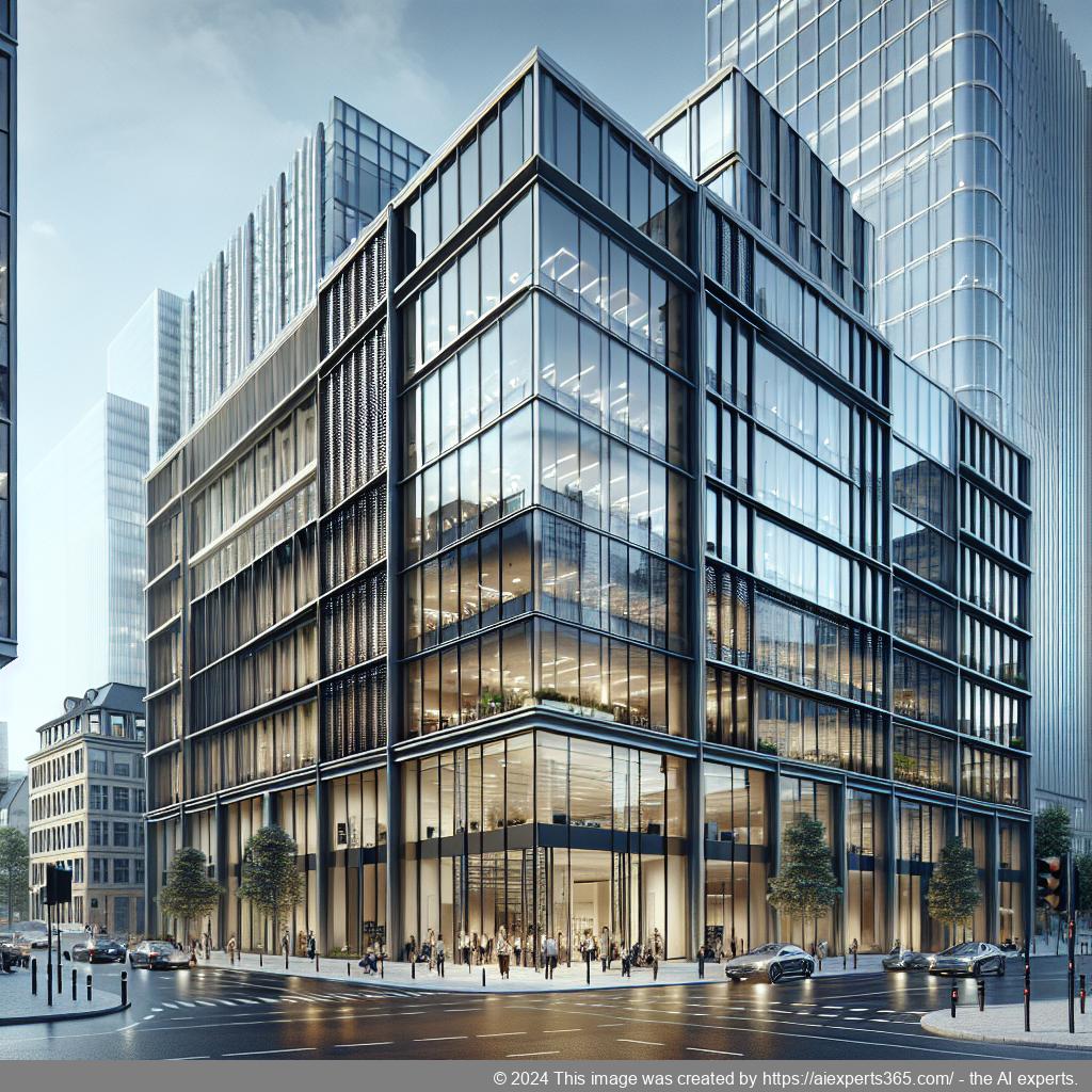 Professionelles Bürogebäude als repräsentative Geschäftsadresse für eine neu gegründete GmbH