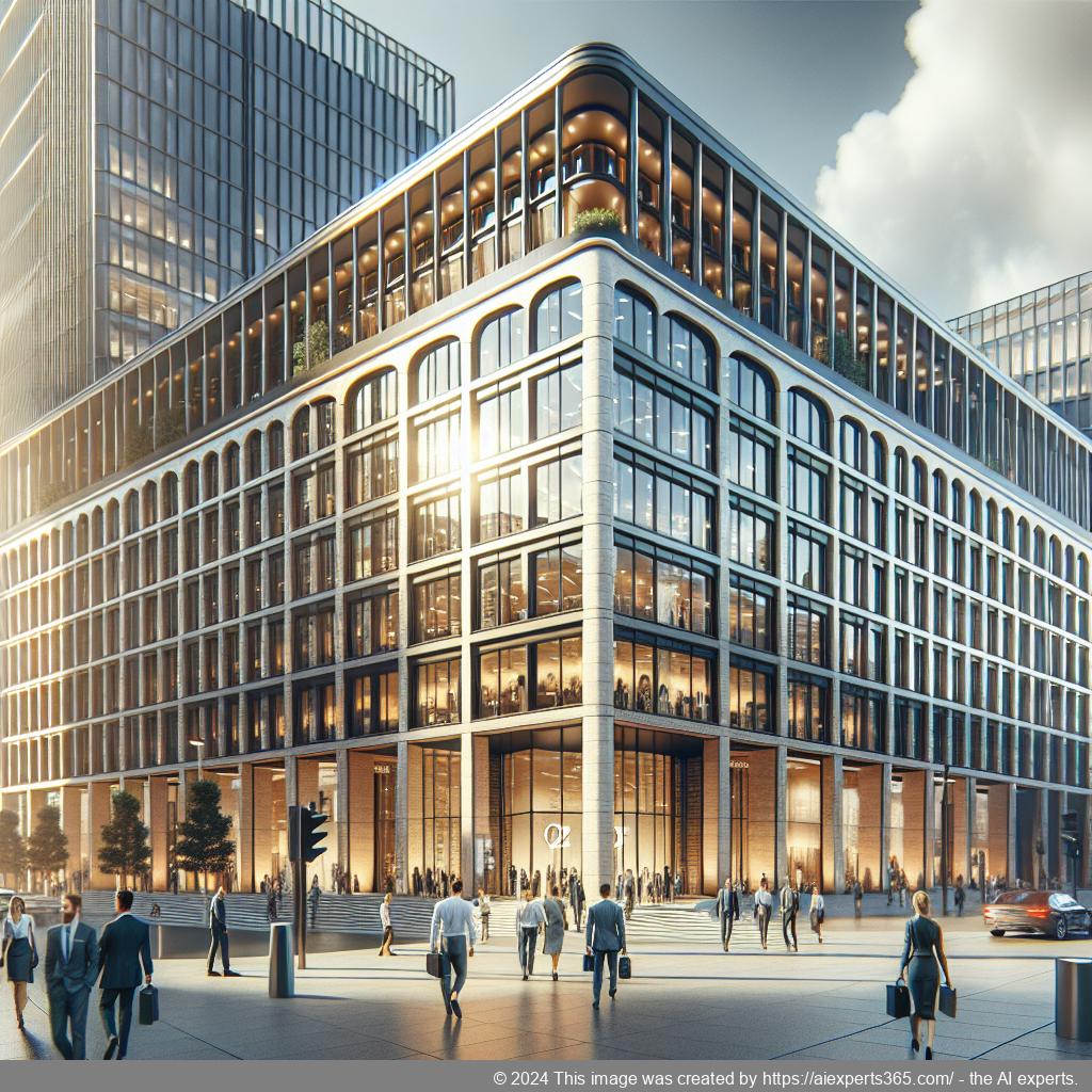 Professionelle Bürogebäude als repräsentative Geschäftsadresse