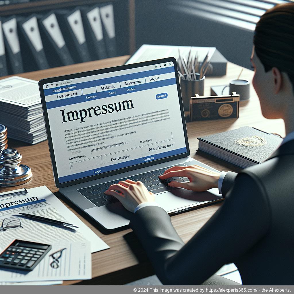 Grafik zur Bedeutung einer korrekten privaten adresse im impressum mit einem Fokus auf rechtliche Anforderungen.