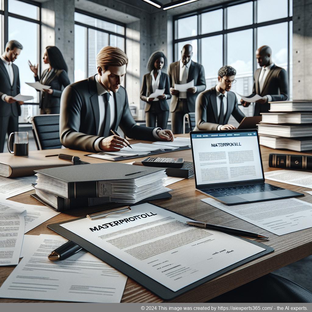 UG-Gründungsprozess dargestellt mit wichtigen Dokumenten inklusive Musterprotokoll