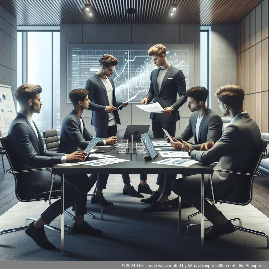 Ein Bild eines jungen Geschäftsteams während einer Beratungsitzung zur Gründug ihrer neuen UG