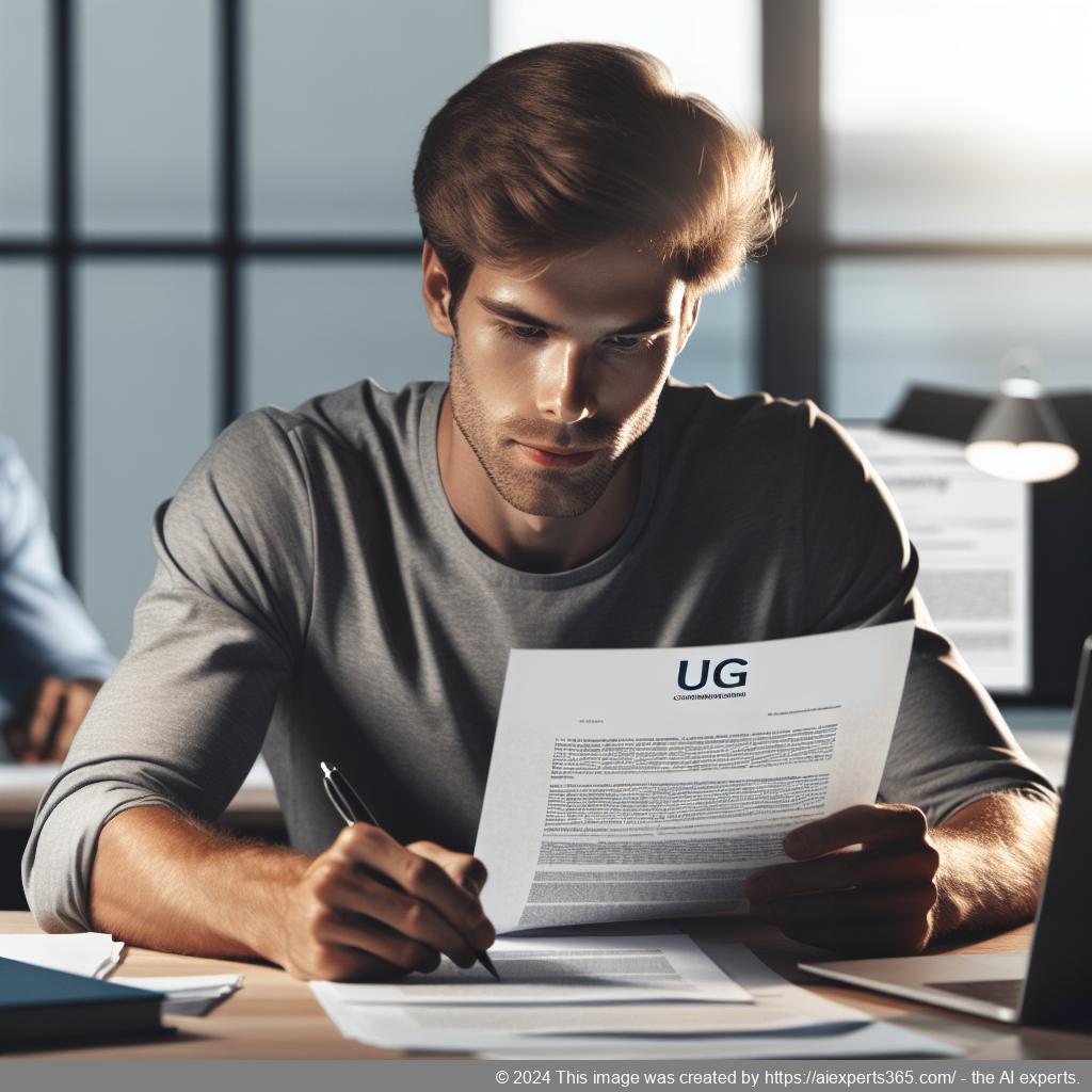 Musterprotokoll für die Gründung einer Unternehmergesellschaft (UG) - Effizienter Start ins Unternehmertum.