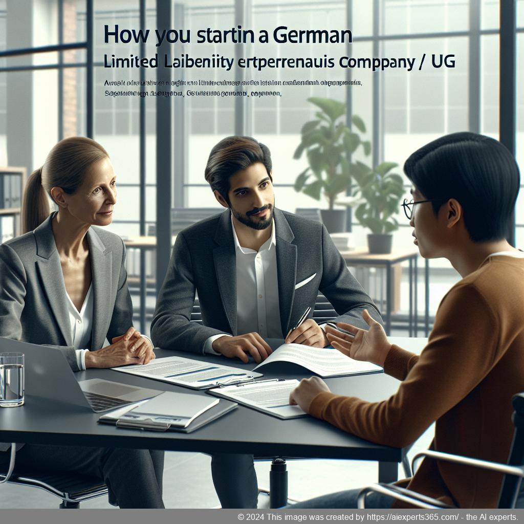 Experten beraten einen Gründer bei der Planung seiner UG Gründung