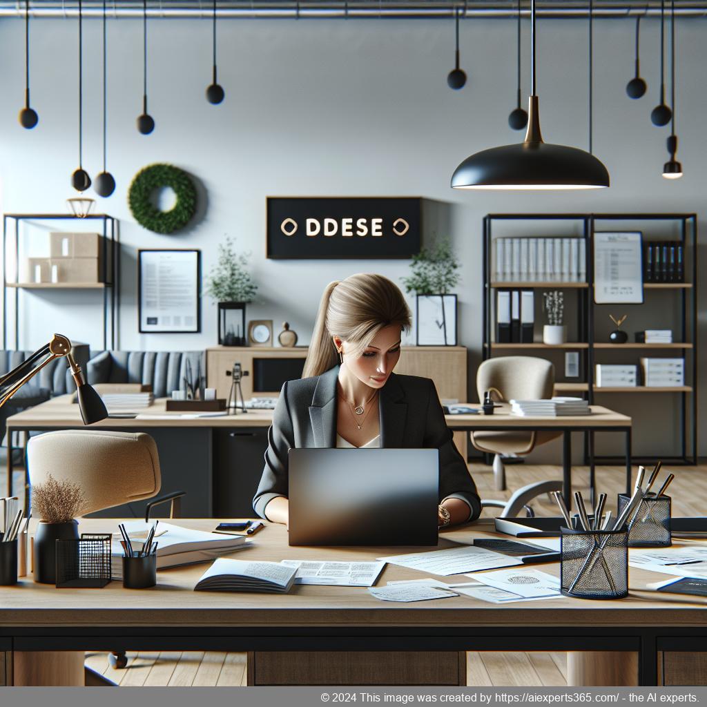 Professionelle Darstellung eines Unternehmens mit einer virtuellen Geschäftsadresse.