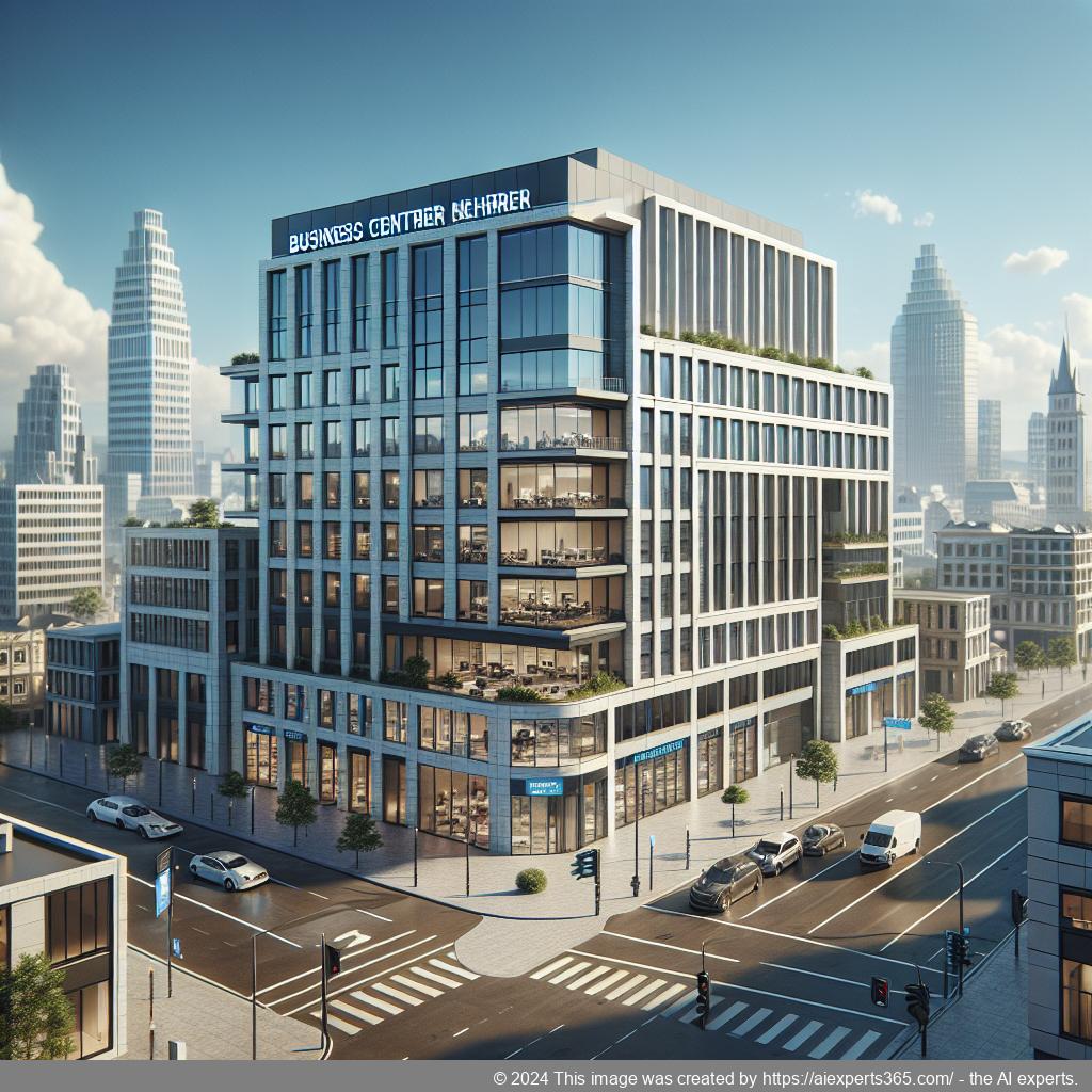 Modernes Bürogebäude repräsentiert das Business Center Niederrhein als Beispiel für Vorteile von virtuellen Geschäftsadressen