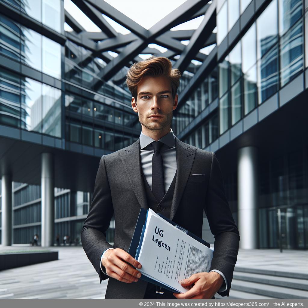 Informationsgrafik zur Gründung einer UG haftungsbeschränkt mit Fokus auf relevante Steuern