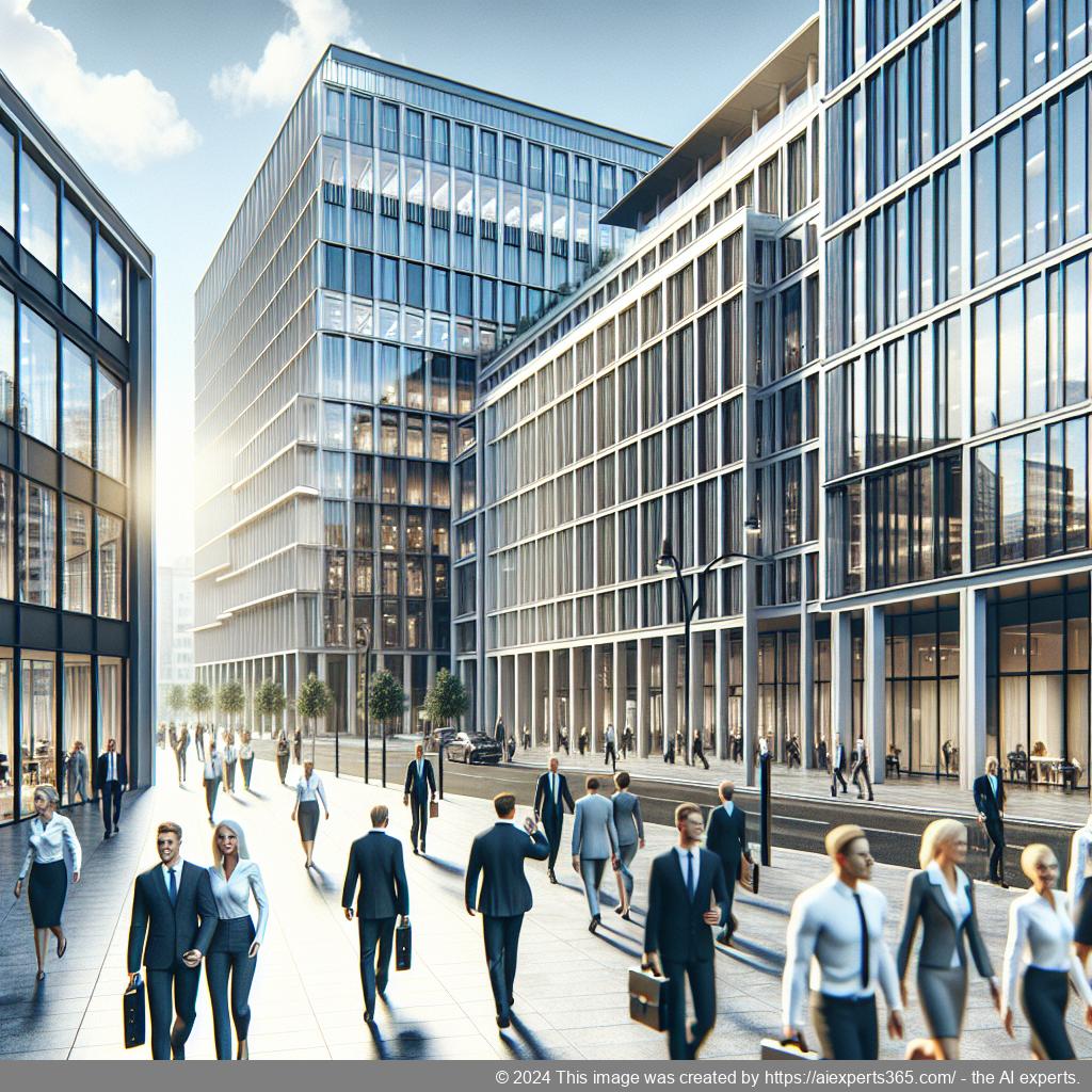 Professionelle Bürogebäude als Symbol für eine seriöse ladungsfähige Geschäftsadresse bei der Gründungsberatung einer UG