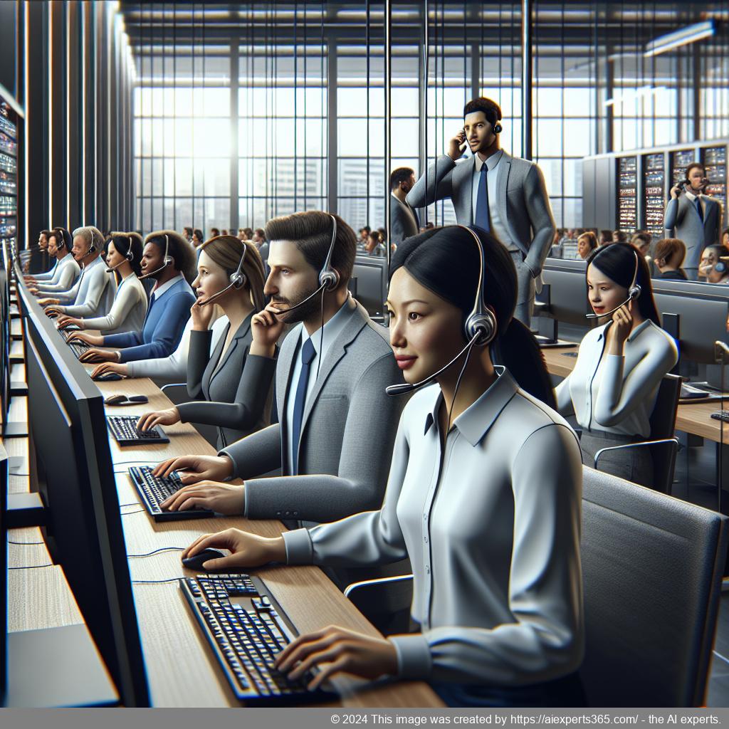 Professioneller Büroservice mit Fokus auf telefonischen Kundenkontakt bei Telefonservice365.