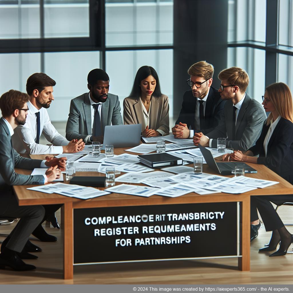 Grafik zur Transparenzregisterpflicht für Gesellschaften bürgerlichen Rechts (GbRs) mit Hinweisen auf gesetzliche Anforderungen und mögliche Konsequenzen bei Nichteinhaltung.