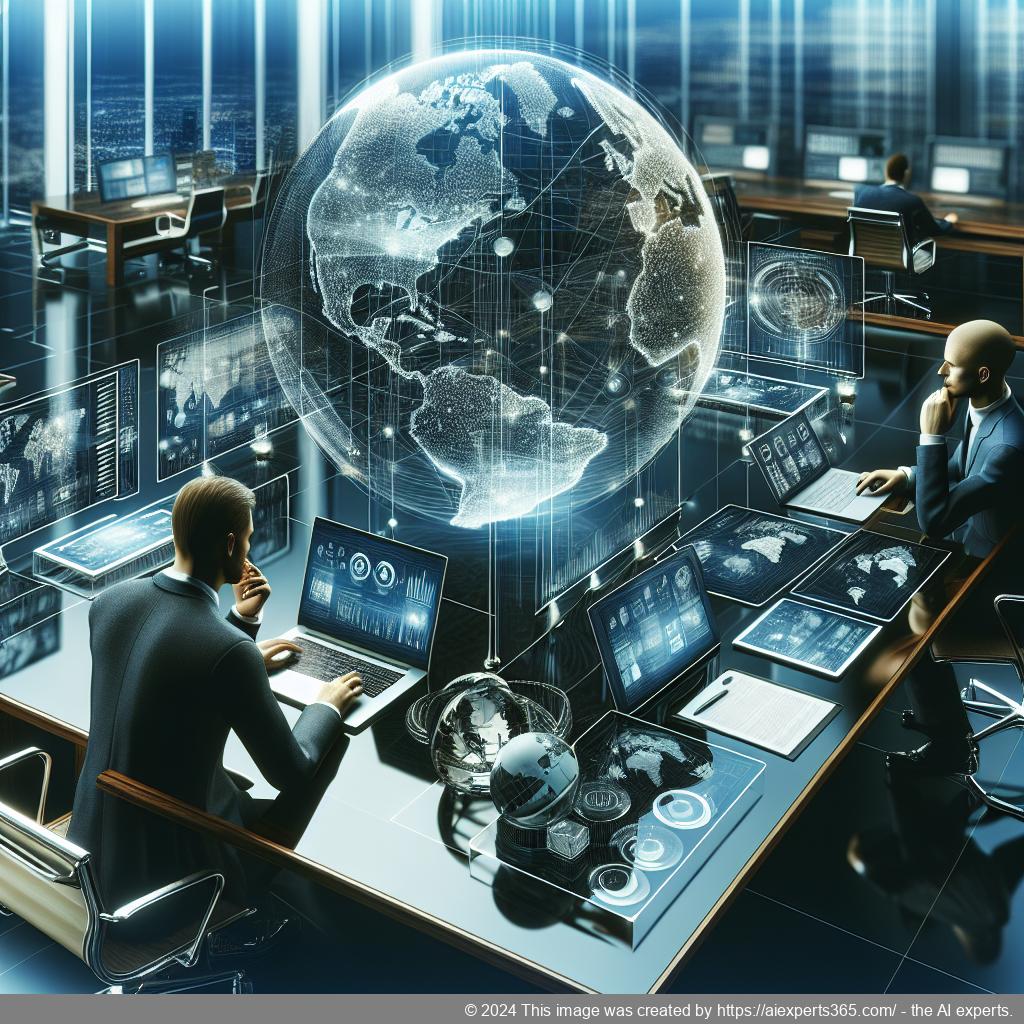 Virtuelle Geschäftsadresse als Schlüssel zur internationalen Expansion mit einem Bild eines modernen Bürosymbols.