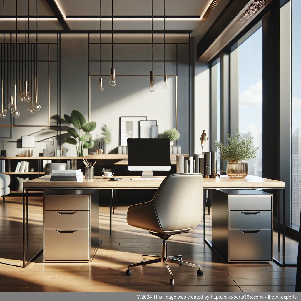 Professionelles Büro mit virtuellem Firmensitz zur Stärkung des Unternehmensimages.