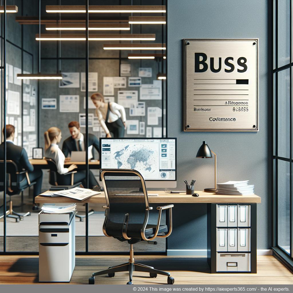 Professionelles Arbeitsumfeld mit einer virtuellen Büroeinrichtung zur Nutzung als ladungsfähige Geschäftsadresse.