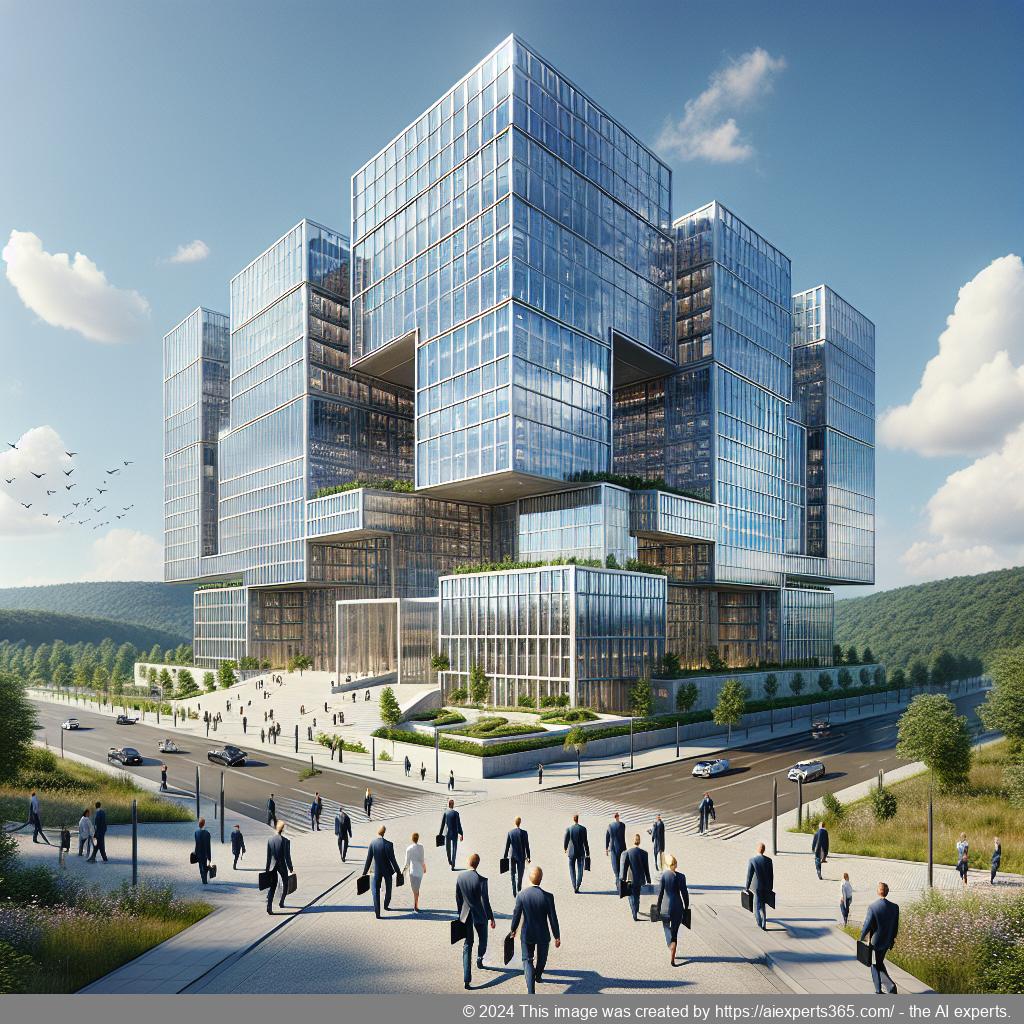 Professionelles Bürogebäude in Krefeld als repräsentative Firmenadresse