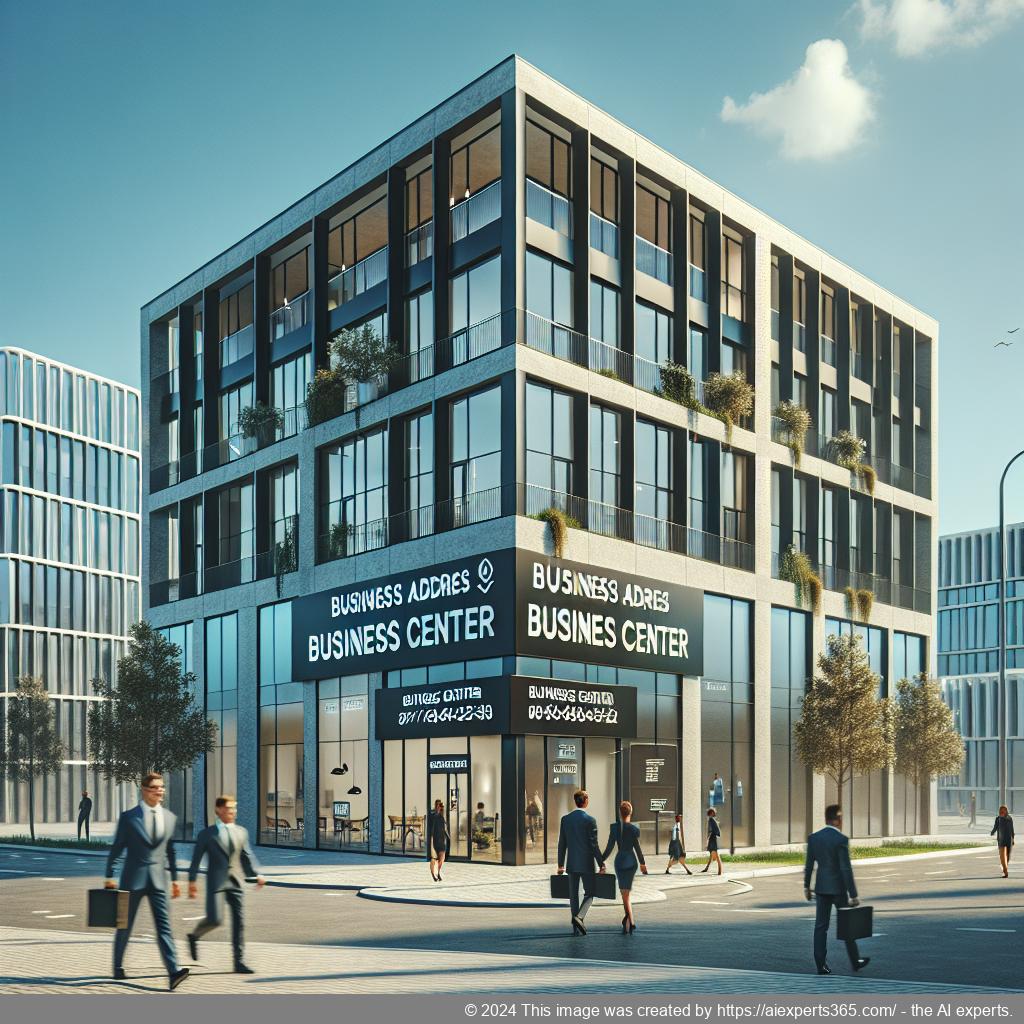 Professionelle Bürogebäude in Krefeld als Symbol für das Mieten einer Geschäftsadresse