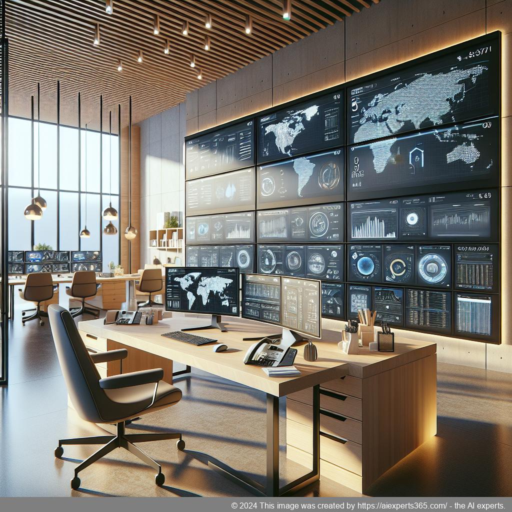 Modernes virtuelles Bürokonzept mit professioneller Geschäftsadresse