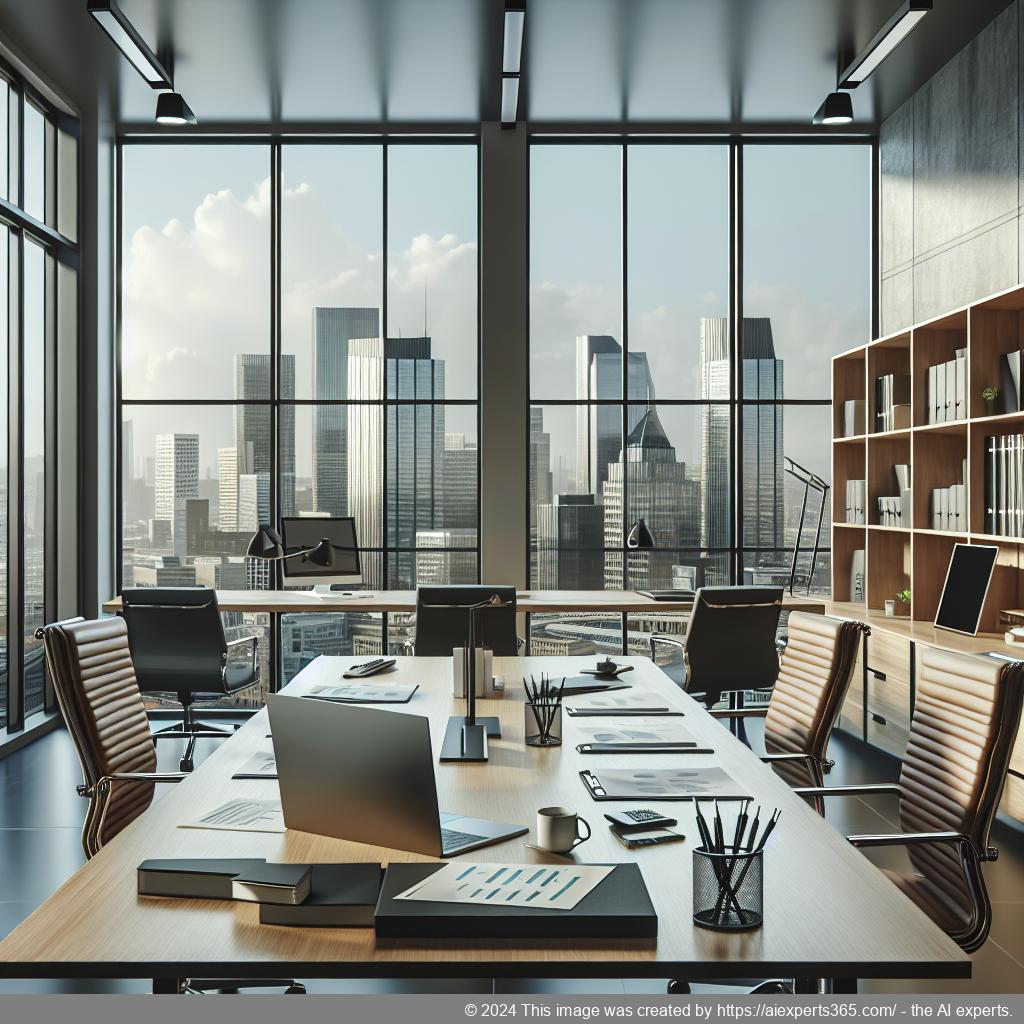 Professionelle Geschäftsräume mit flexibler Mietoption in Krefeld.