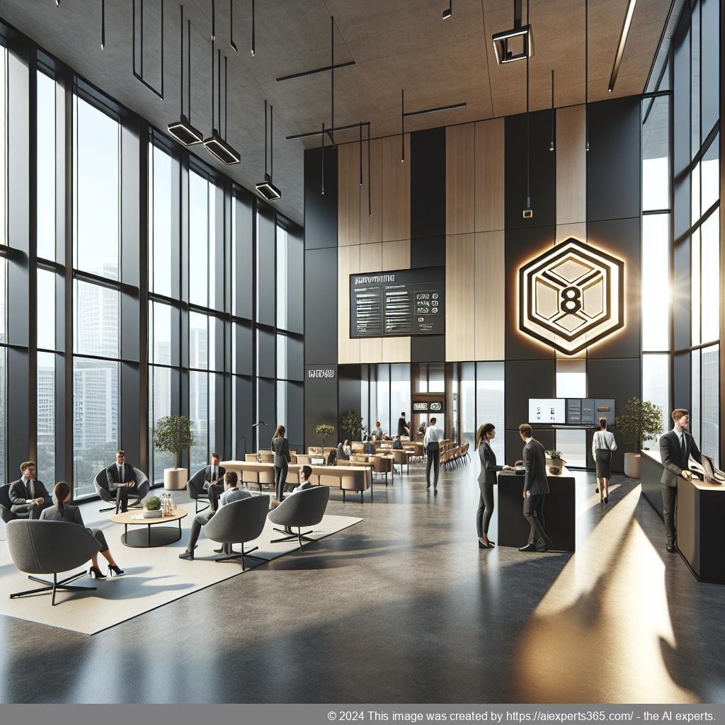 Professionelle Büroumgebung mit Besprechungsraum als Beispiel für eine gemietete Geschäftsadresse in Krefeld