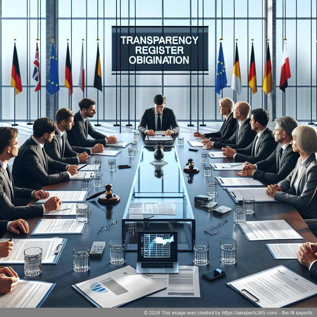 Grafische Darstellung zur Transparenzregisterpflicht bei internationalen Unternehmen