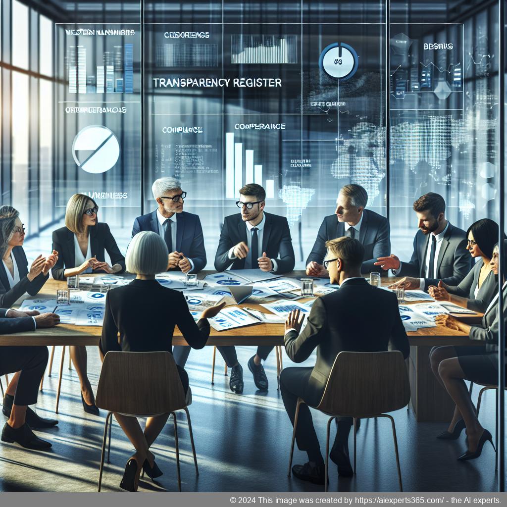 Grafik zur Erklärung der Bedeutung der Transparenzregister Eintragung für Unternehmen