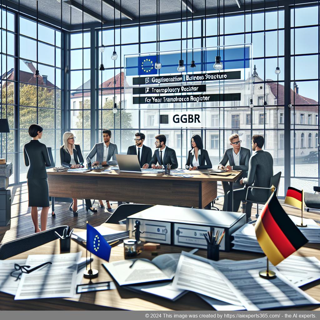 Grafik zur Bedeutung der Eintragung ins Transparenzregister für Gesellschaften bürgerlichen Rechts (GbR).