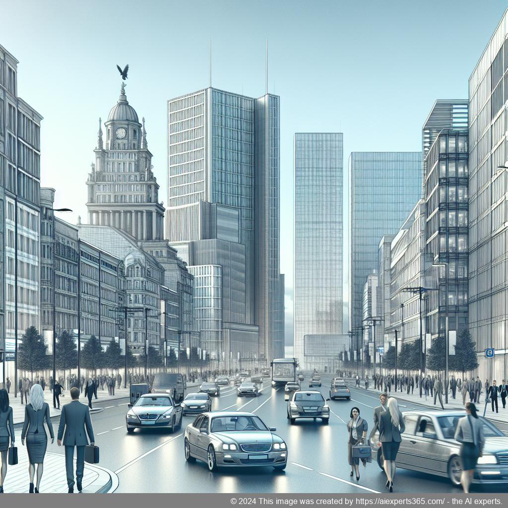 Professionelle Bürogebäude repräsentieren maßgeschneiderte ladungsfähige Firmenadressen