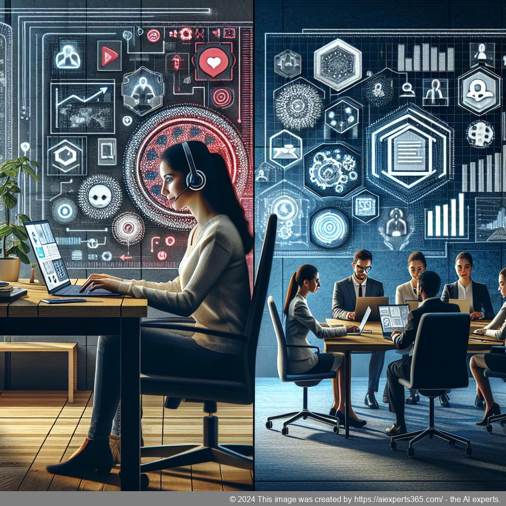 Vergleich zwischen virtuellen und klassischen Büros mit Fokus auf Vorteile, Kostenersparnis und Flexibilität.