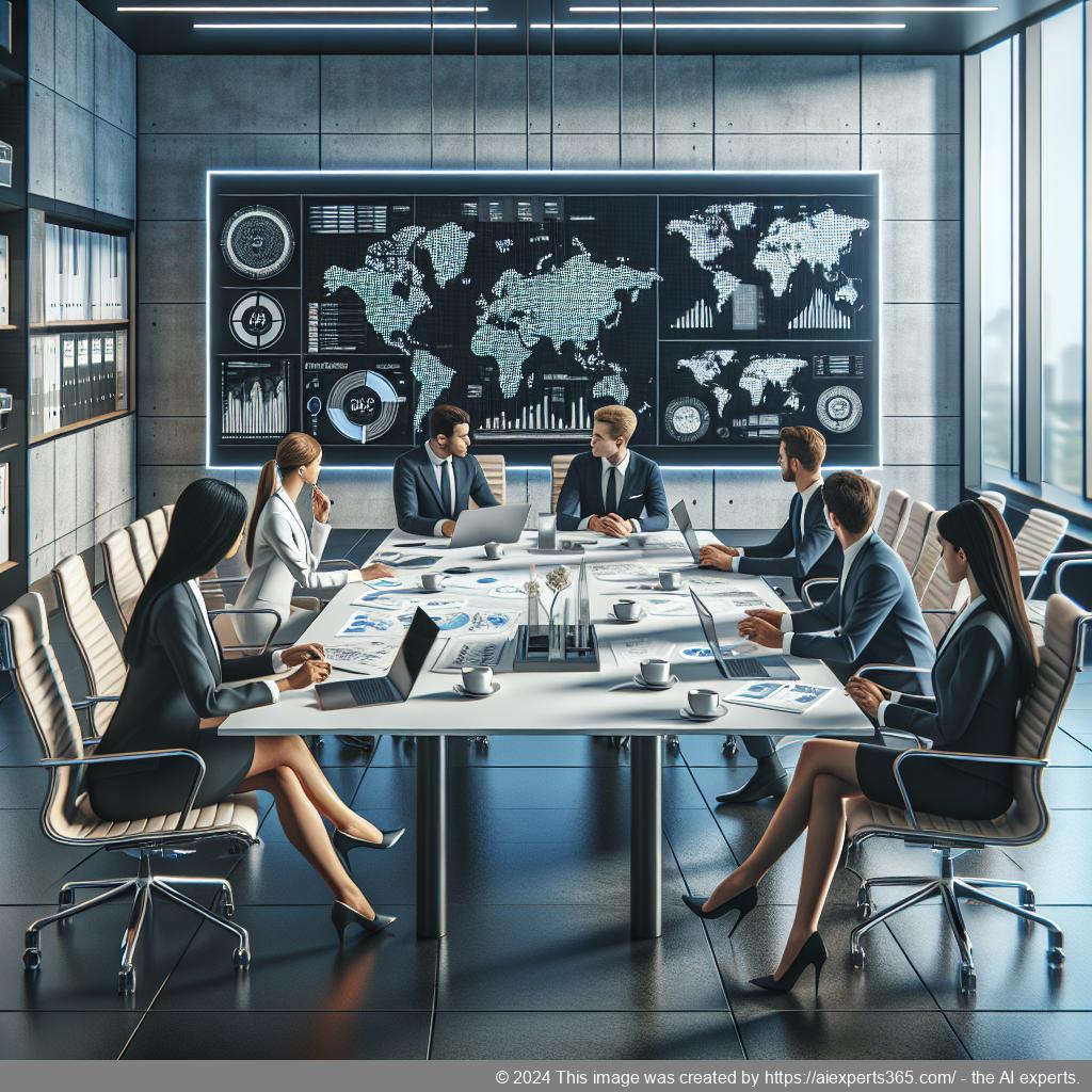 Professionelle Darstellung eines Unternehmens mit virtueller Firmenanschrift - symbolisiert durch ein modernes Bürogebäude im Hintergrund.