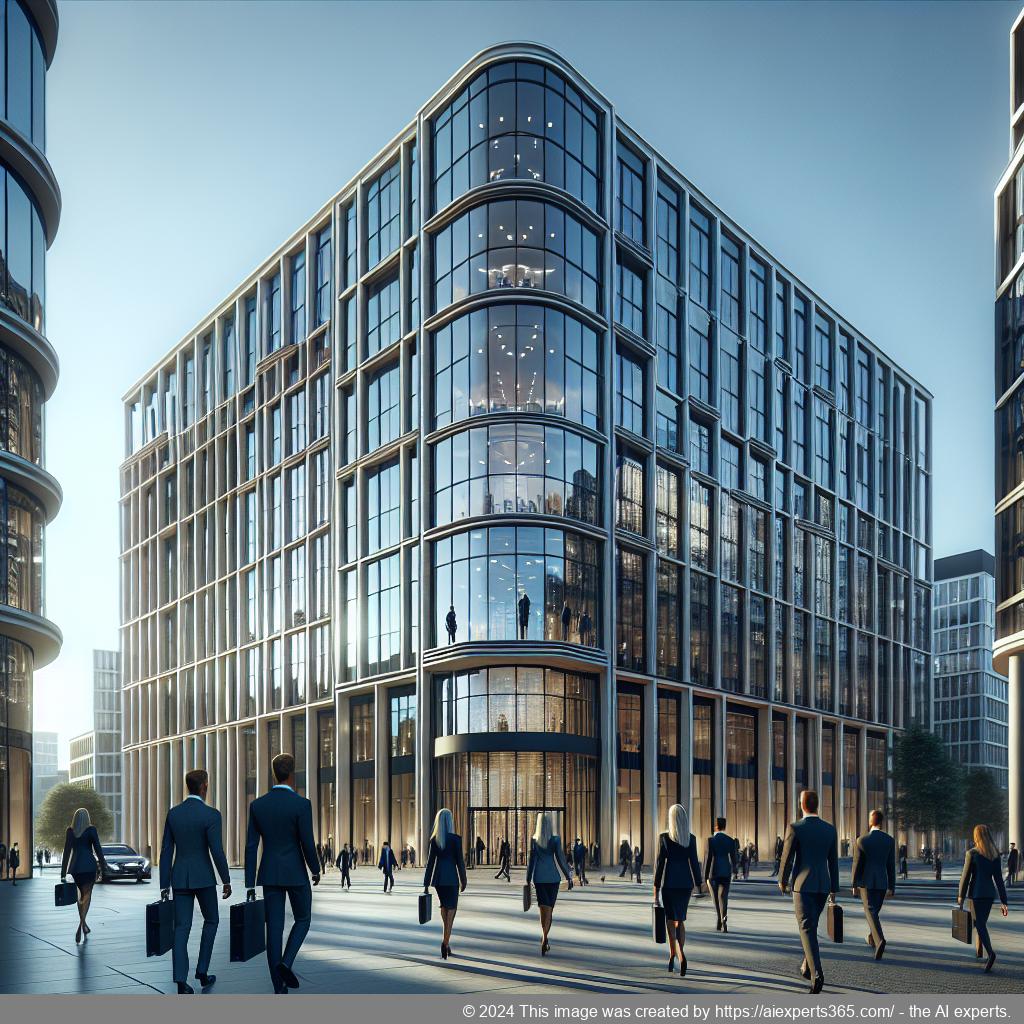 Repräsentatives Bürogebäude in Düsseldorf-Nord als Beispiel für eine erstklassige Geschäftsadresse