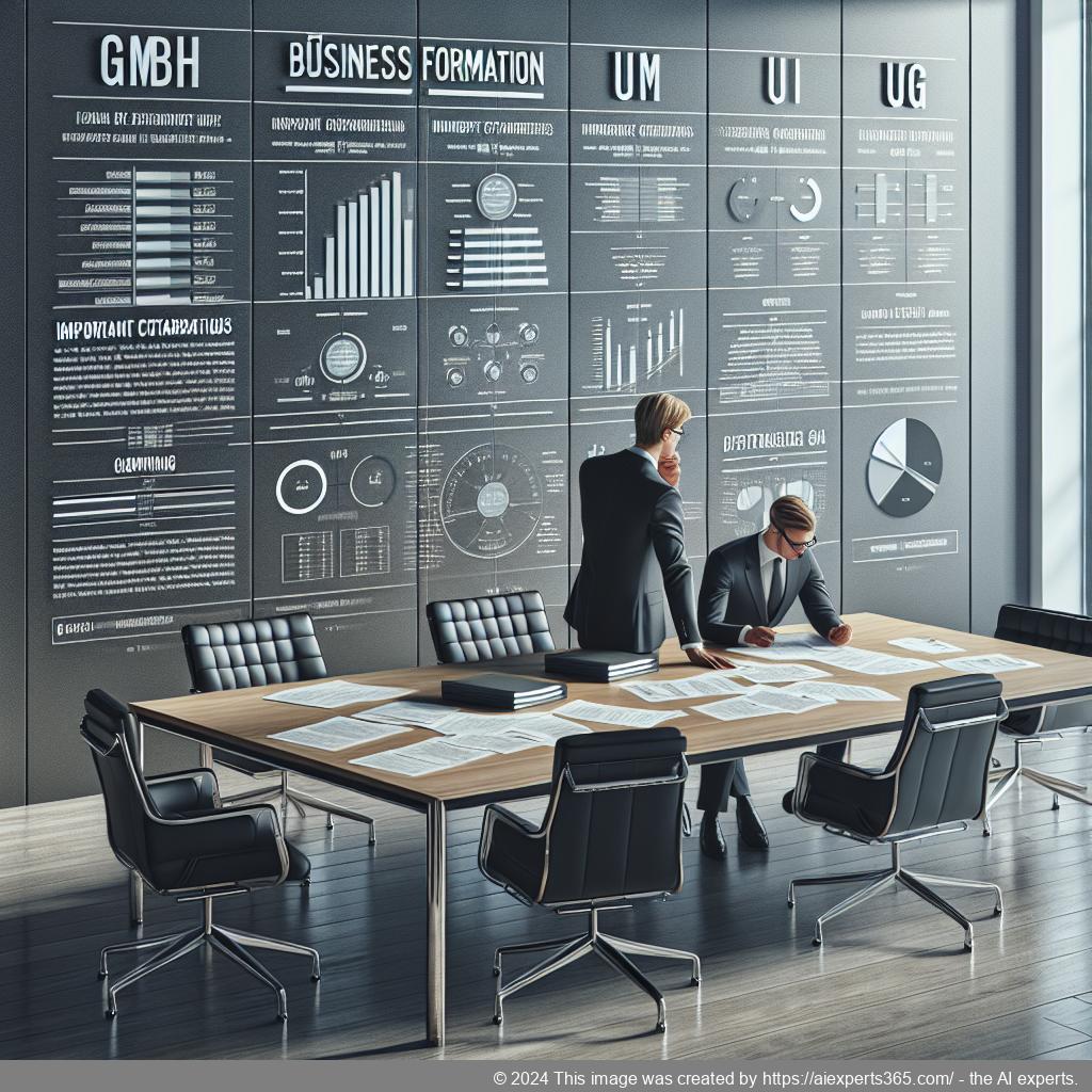 Beratung für Firmengründung GmbH - Vergleich zwischen GmbH und UG