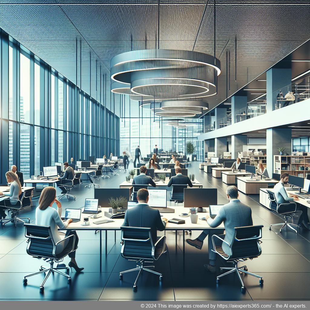 Professionelles Büro im Business Center Düsseldorf mit modernen Arbeitsplätzen.