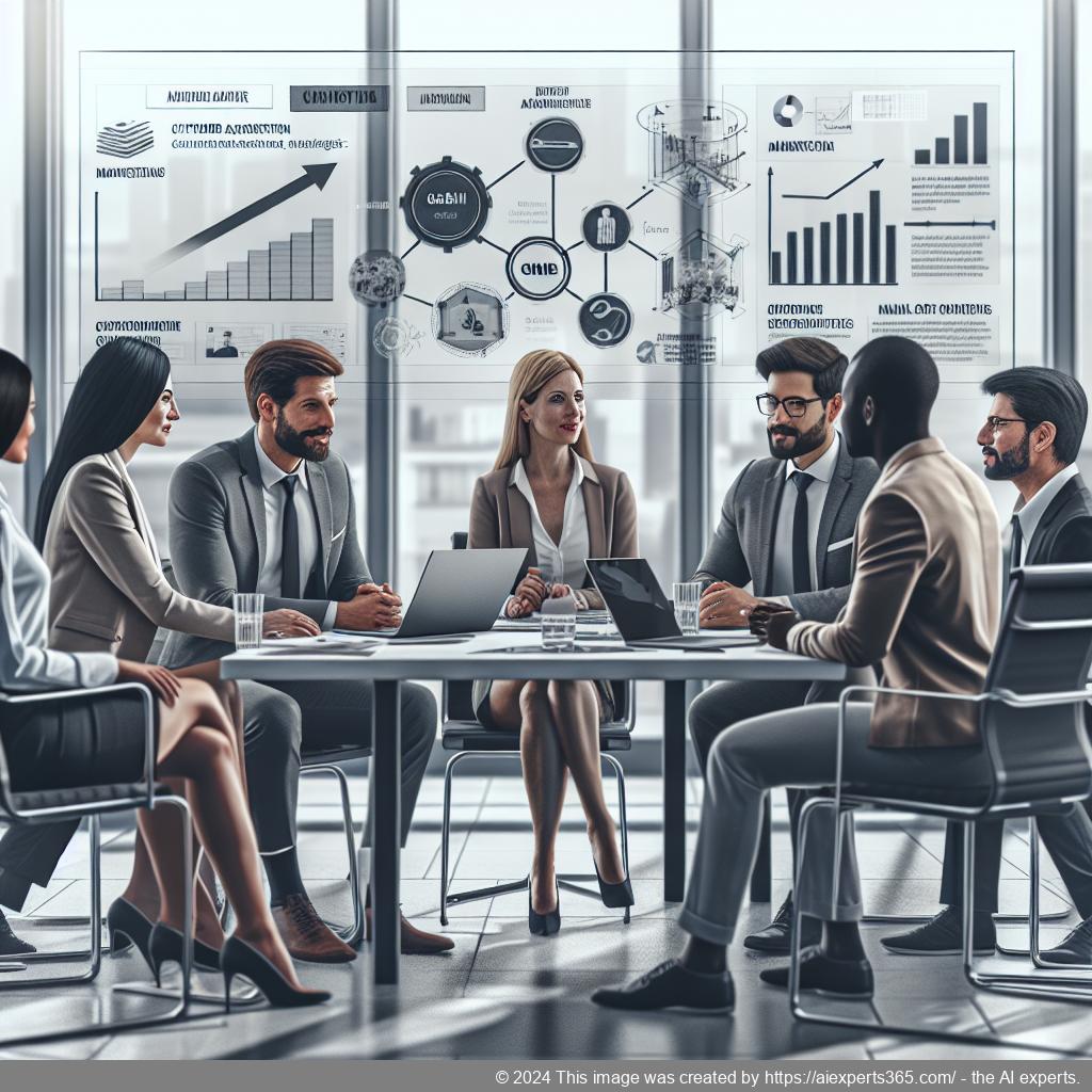 Grafik zum Thema 'Gründung einer GmbH' mit Fokus auf effektive Strategien für Kundenakquise und -bindung.