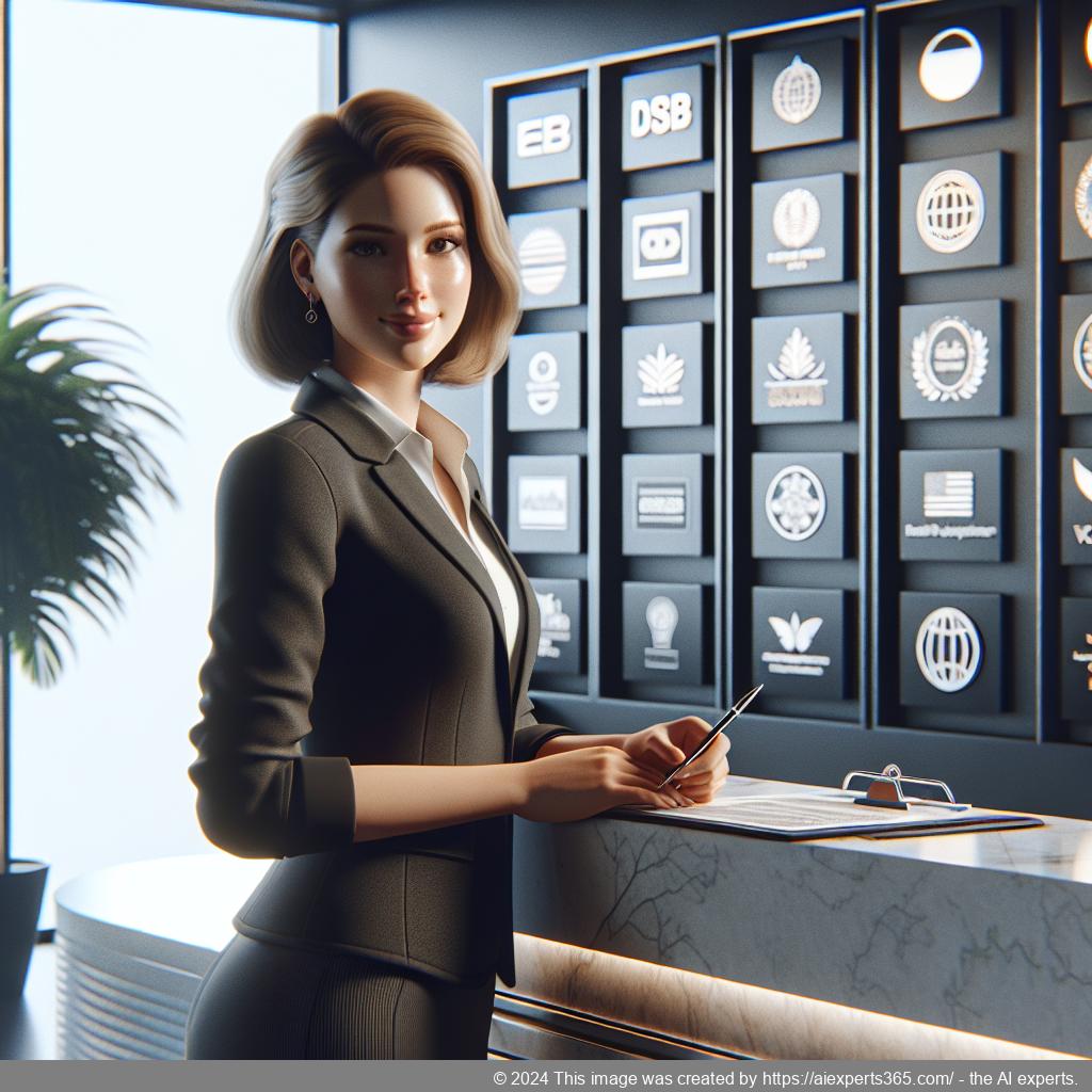 Virtuelle Büros als Symbol für Datenschutz und Professionalität im modernem Business