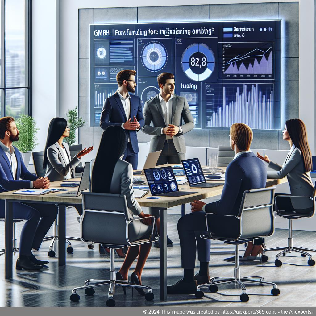 Beratung zur GmbH-Gründung mit Fokus auf Finanzierung und Fördermöglichkeiten.