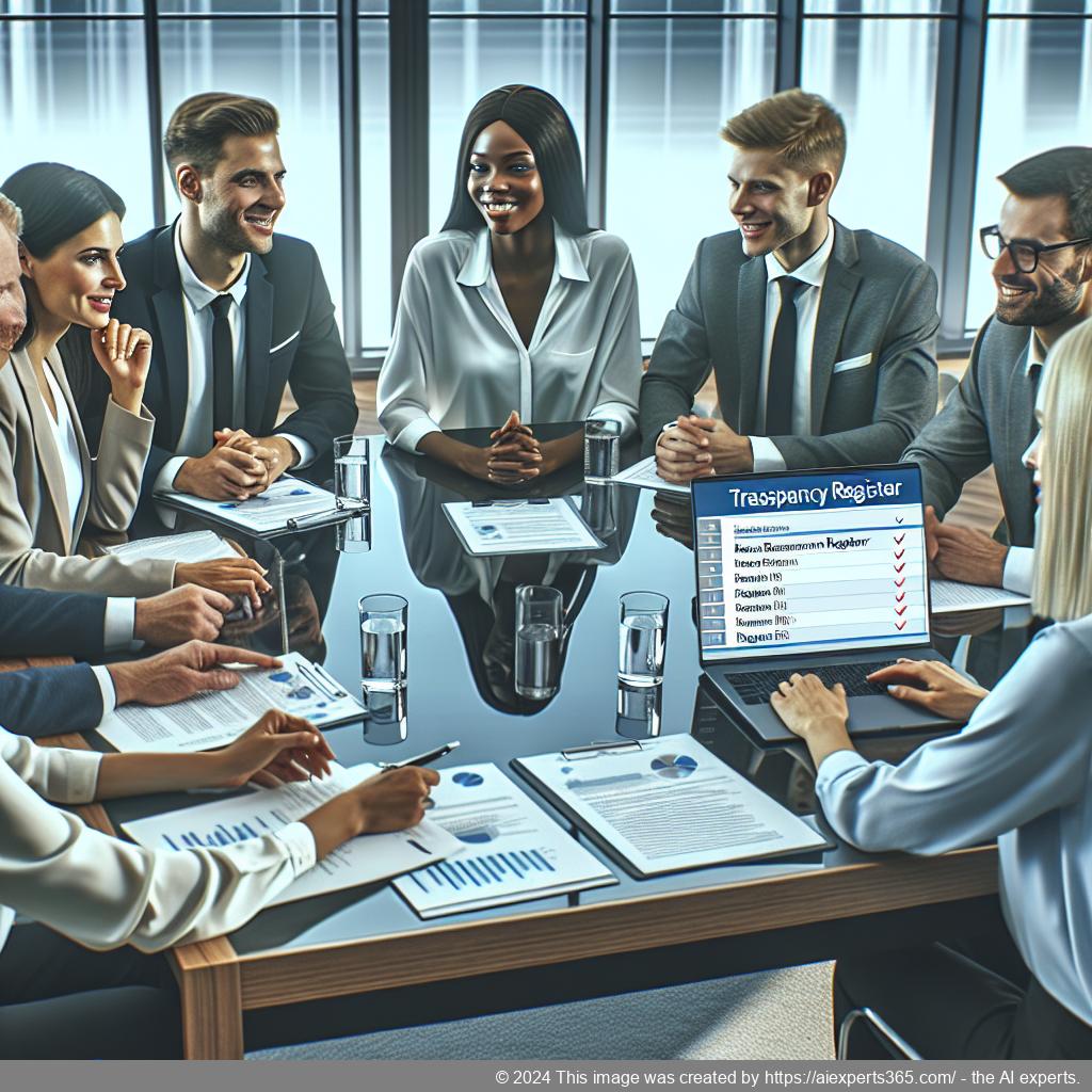 Unterstützung bei der Anmeldung im Transparenzregister durch das Businesscenter Niederrhein.