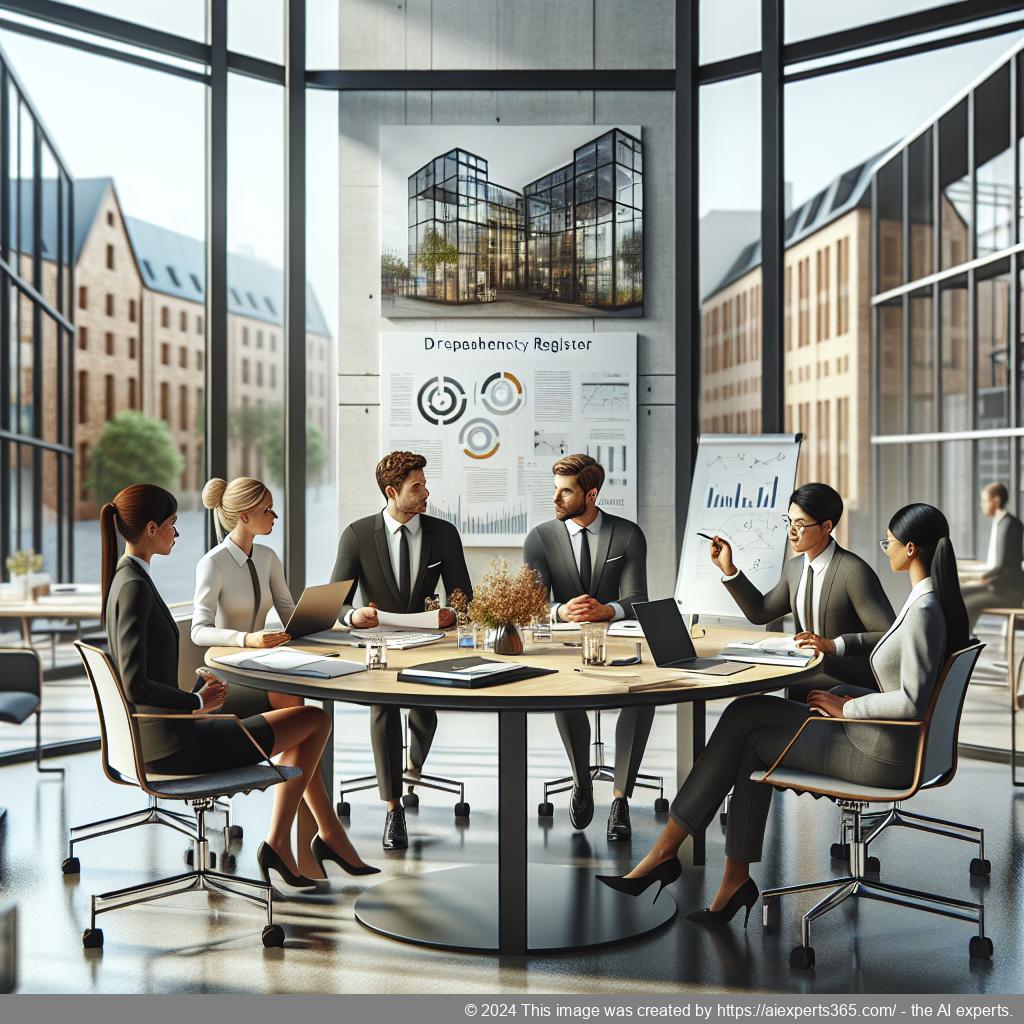 Grafik zur Anmeldung im Transparenzregister mit einem Fokus auf rechtliche Anforderungen.