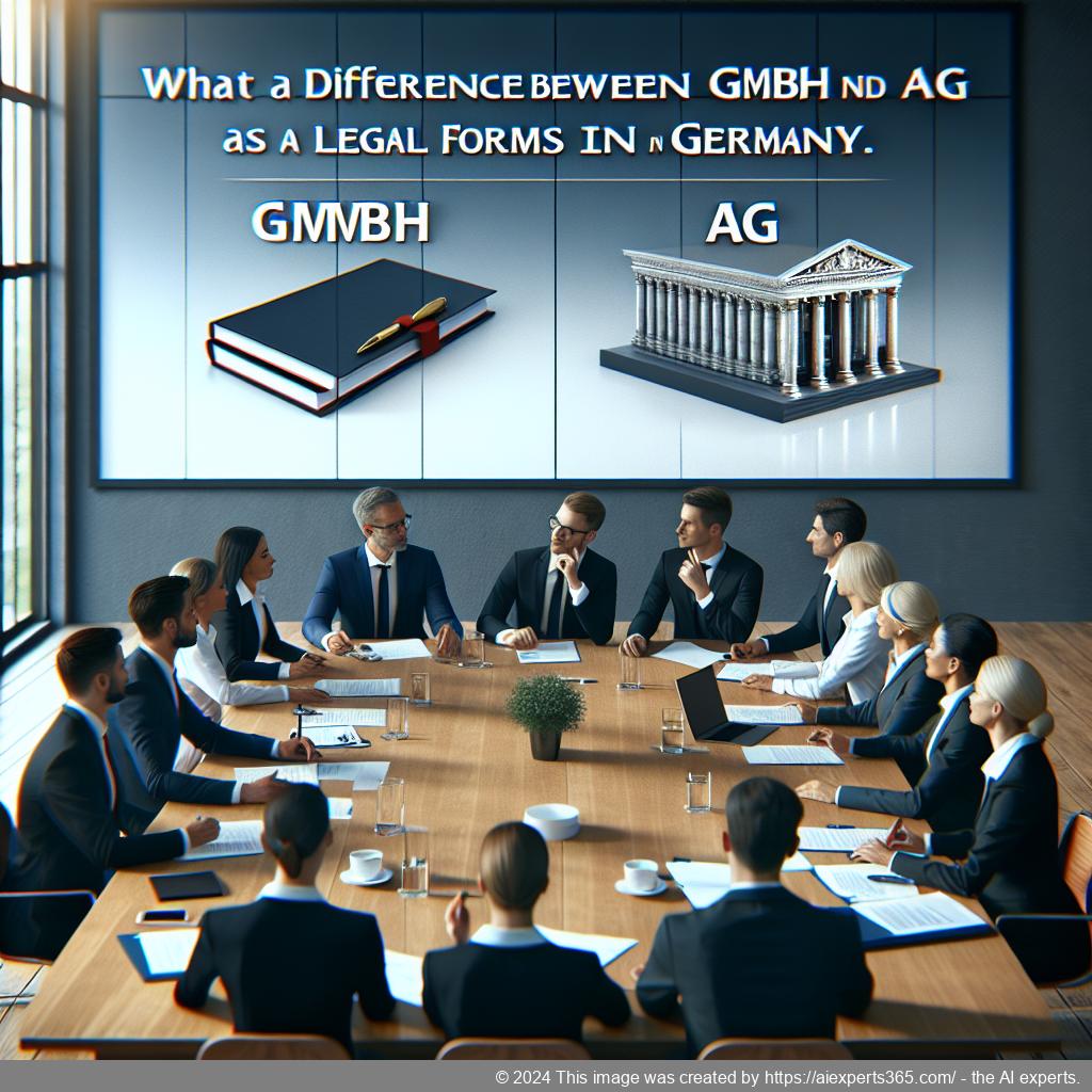 Vergleich der Rechtsformen GmbH und AG in Deutschland mit Fokus auf Gründungsvorteile.