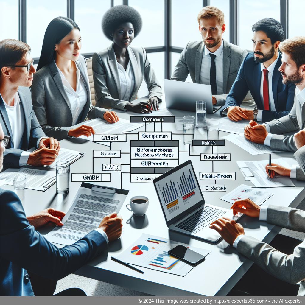 Vergleich zwischen GmbH (Gesellschaft mit beschränkter Haftung) und KG (Kommanditgesellschaft) als Unternehmensrechtsformen in Deutschland.