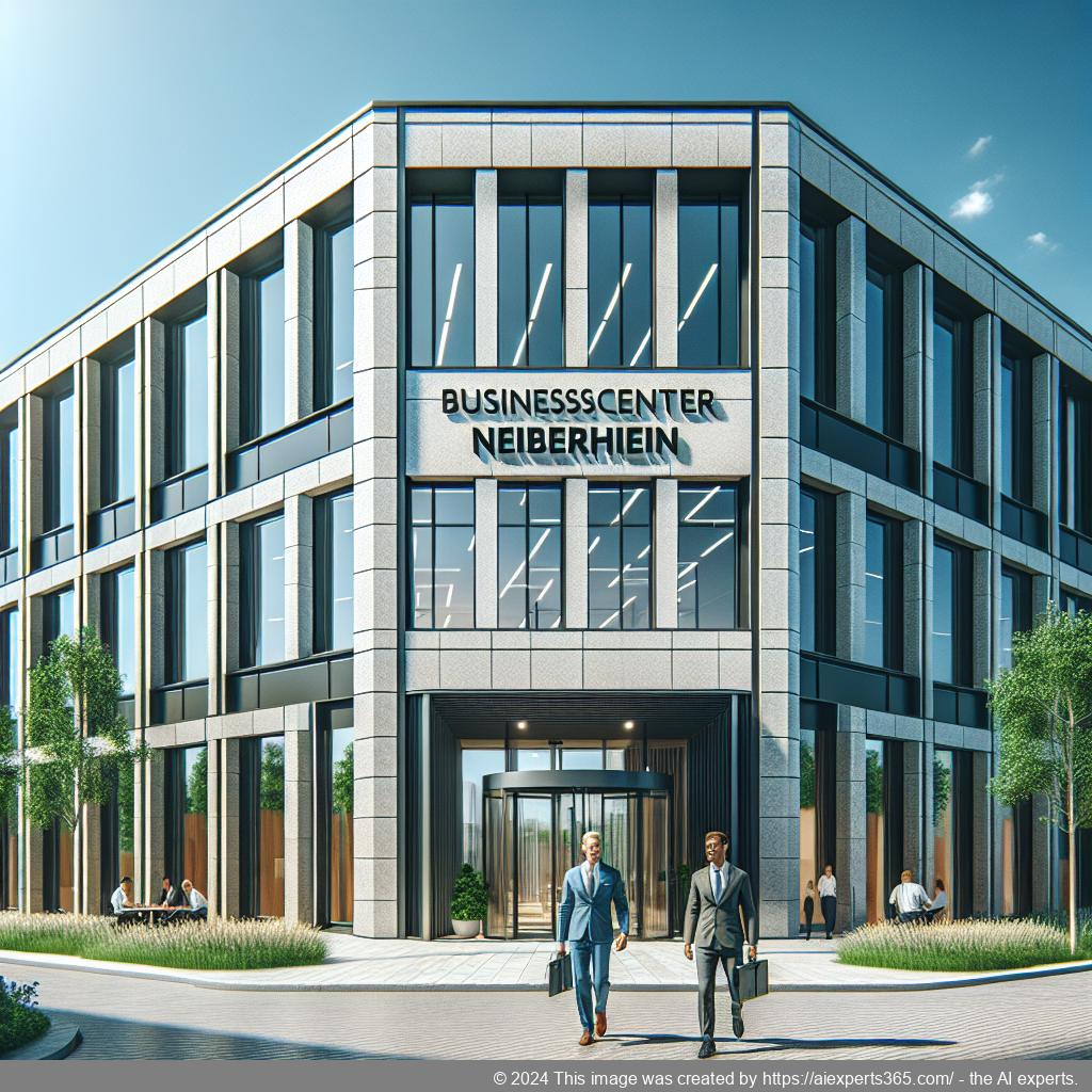 Professionelles Bürogebäude des Businesscenters Niederrhein als ideale Wahl für die Gewerbeanmeldung