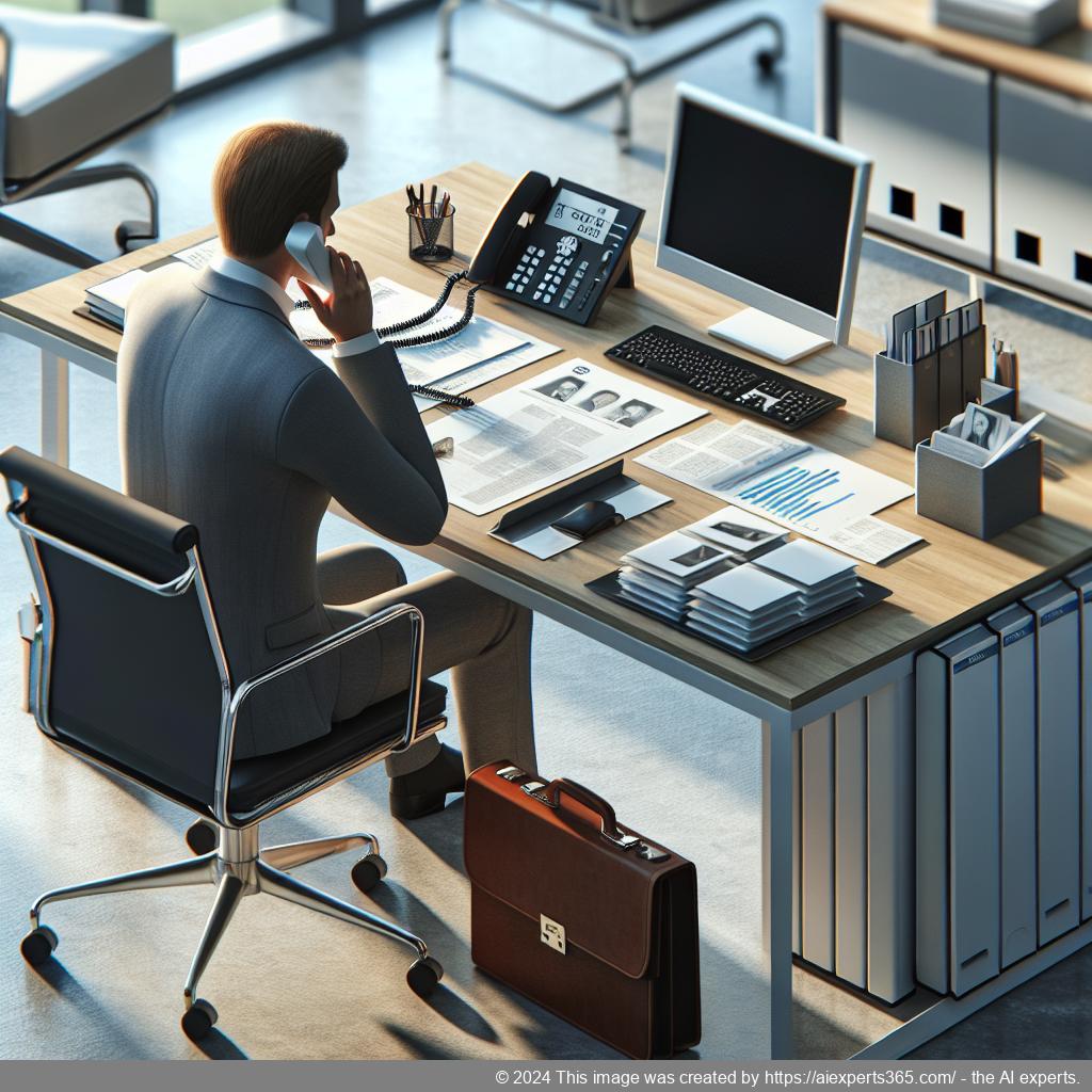 Professionelle Darstellung eines Unternehmens mit Post- und Telefonservices zur Steigerung der Geschäftsmöglichkeiten.